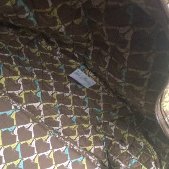 DISCONTINUED PATTERN Vera Bradly Beach Bag Zip Up - Picture 7 of 8